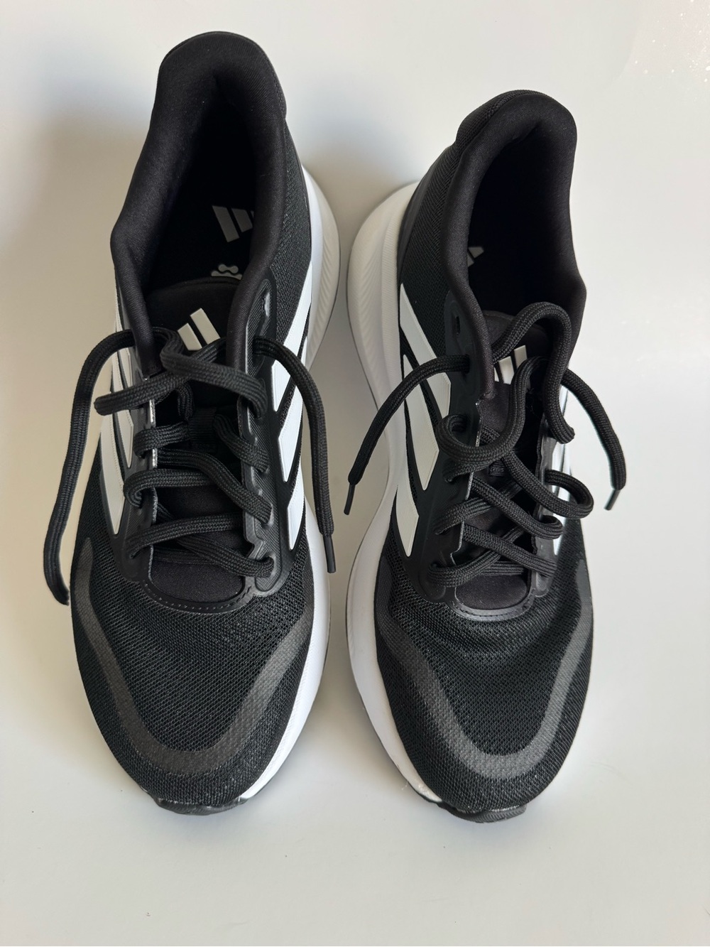 adidas Black and White Women's Athletic Running Shoes